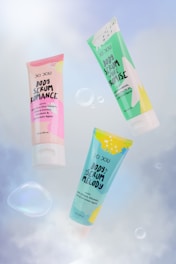 three tubes of hand cream and a tube of lotion
