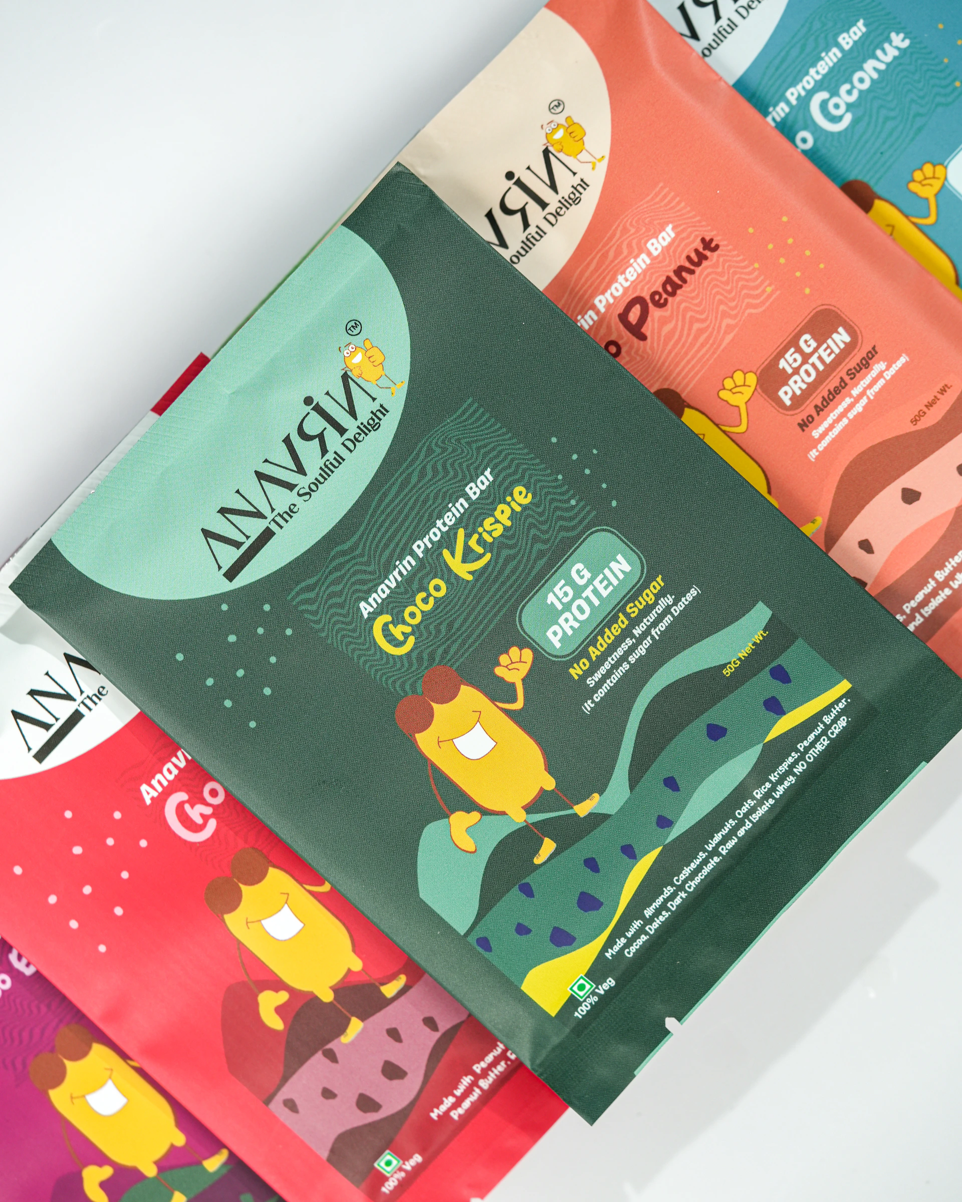 five packets of various types of baby wipes