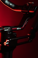 a close up of the handlebars of a bike