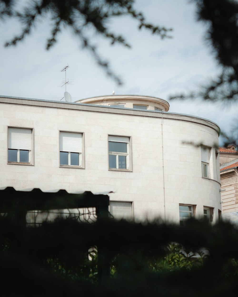 a building with a clock on the top of it