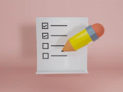 Close-up of a checklist being marked during a safety inspection