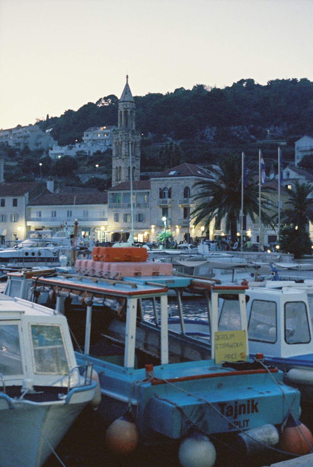 a harbor filled with lots of small boats