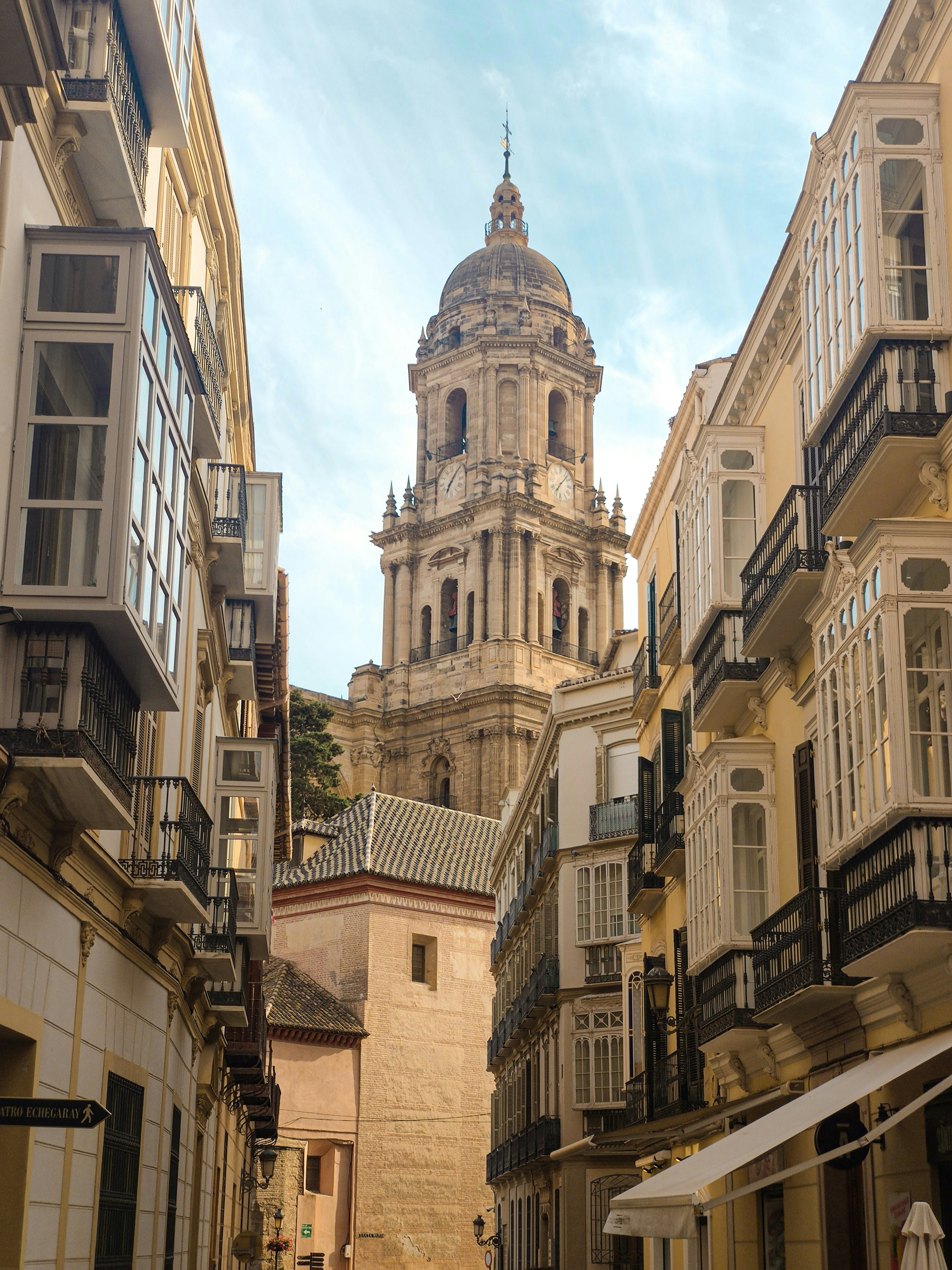 Cathedral of Málaga - Santa Iglesia Catedral Basílica de la Encarnación, Malaga, Spain.