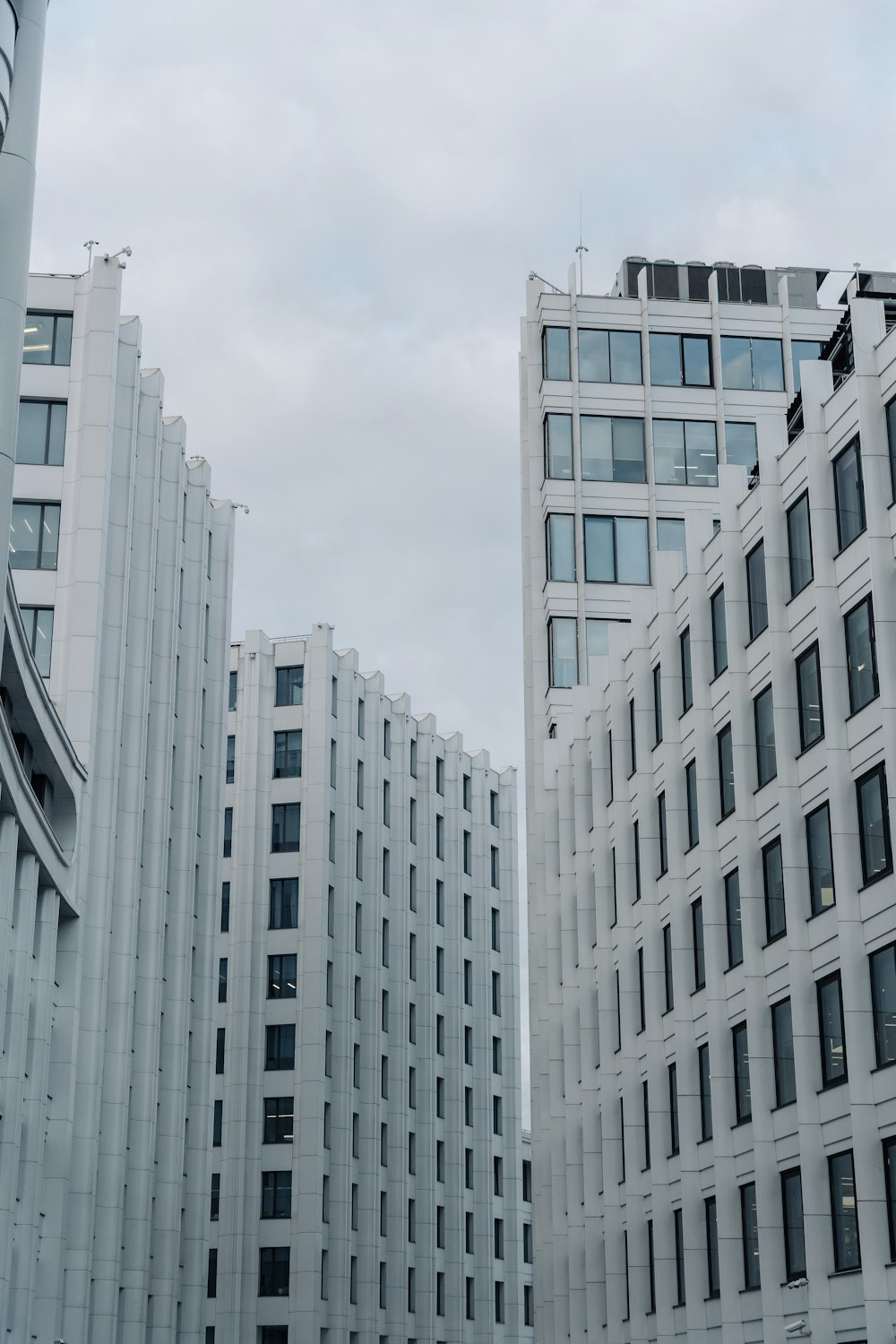 a couple of buildings that are next to each other