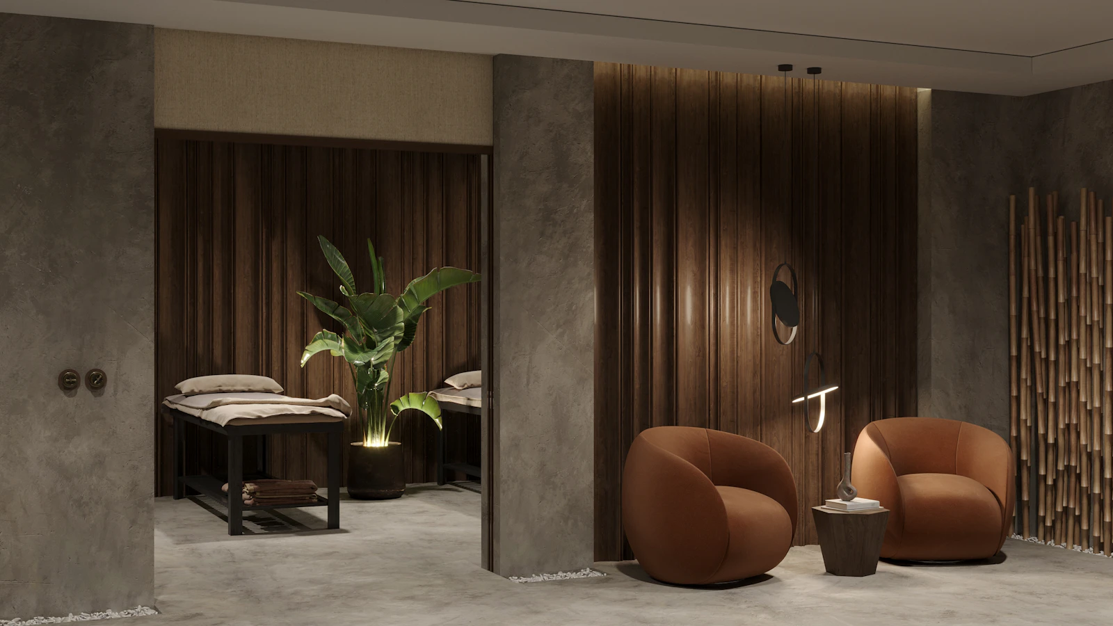 Calm, light-filled minimal interior