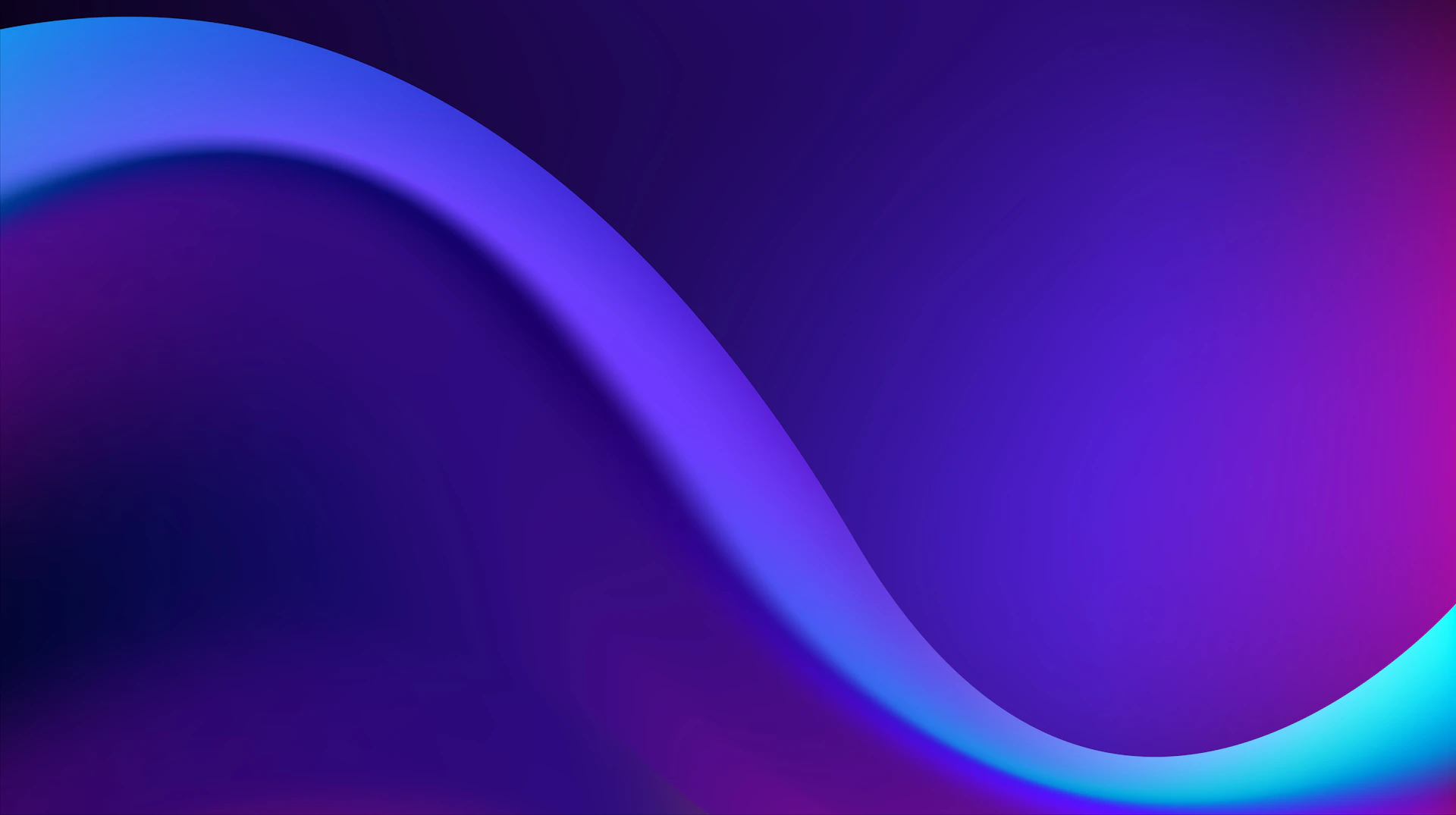 a purple and blue background with a curved curve
