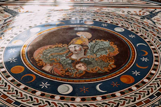 A vibrant mosaic depicting Greek gods merging with Scandinavian runes in a mystical game setting.
