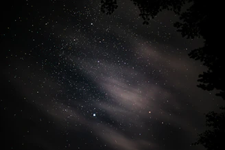 A peaceful night sky with stars shaping mystical symbols and dream motifs.