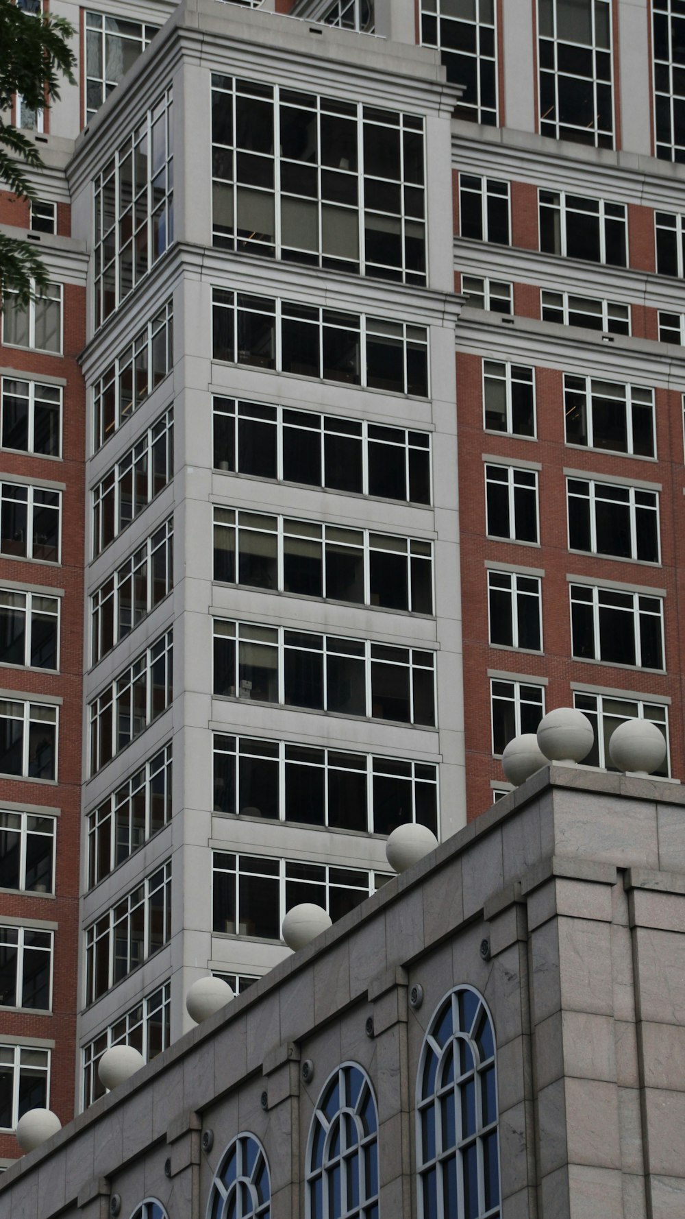 a large building with a clock on the top of it