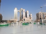 A stunning view of a completed commercial plaza.
