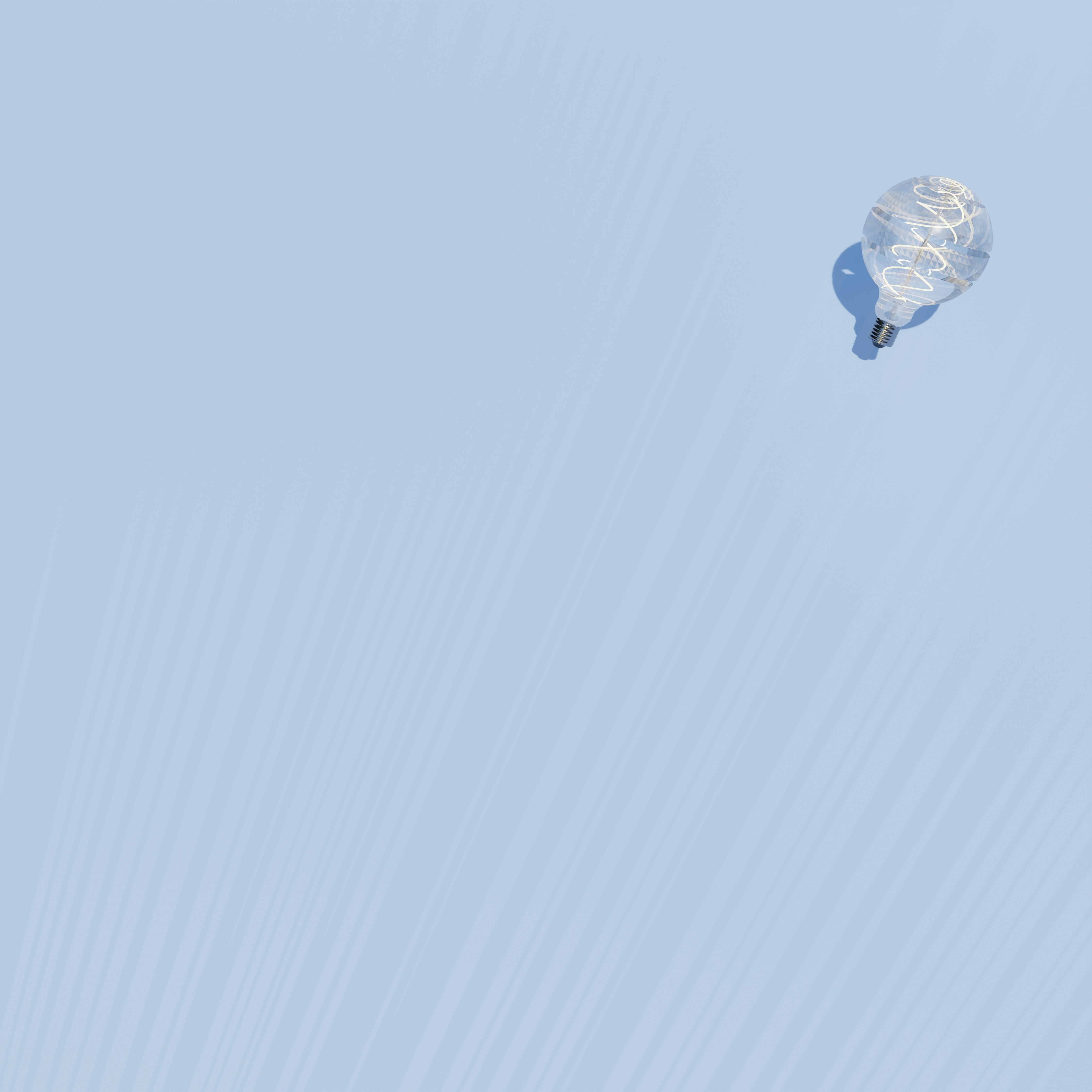 a kite flying in the sky on a clear day