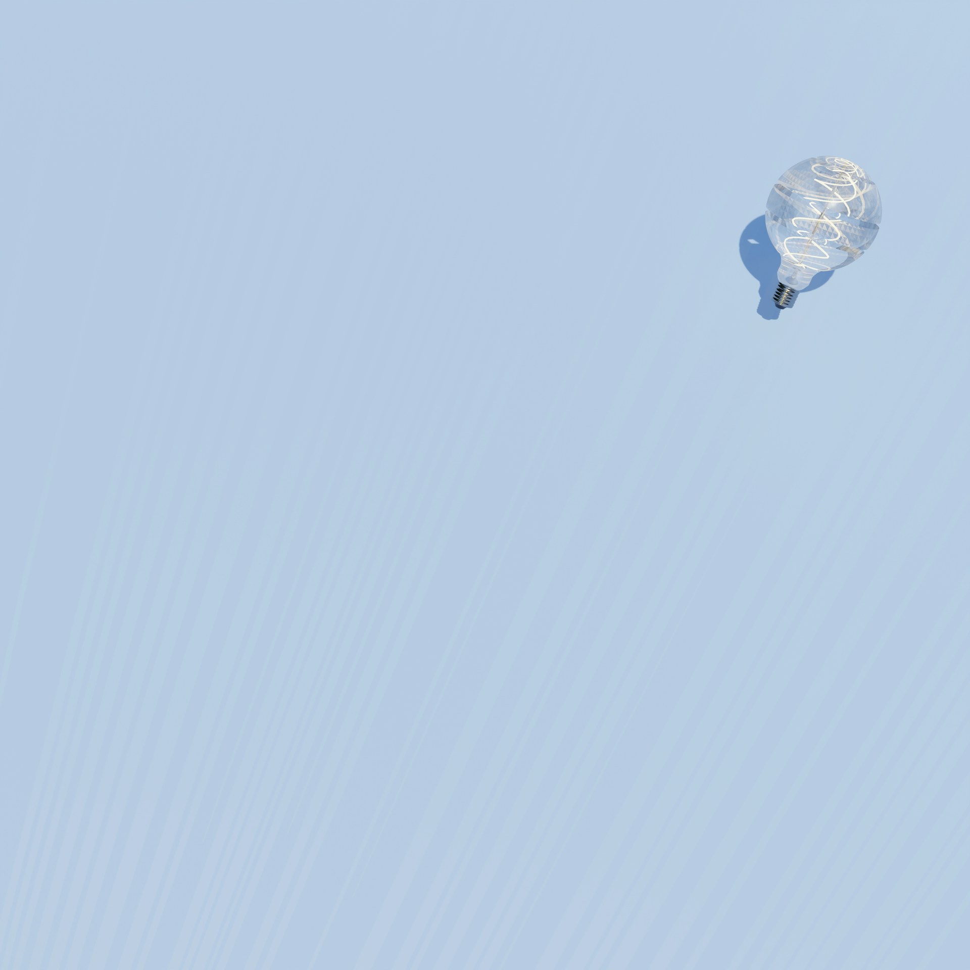 a kite flying in the sky on a clear day