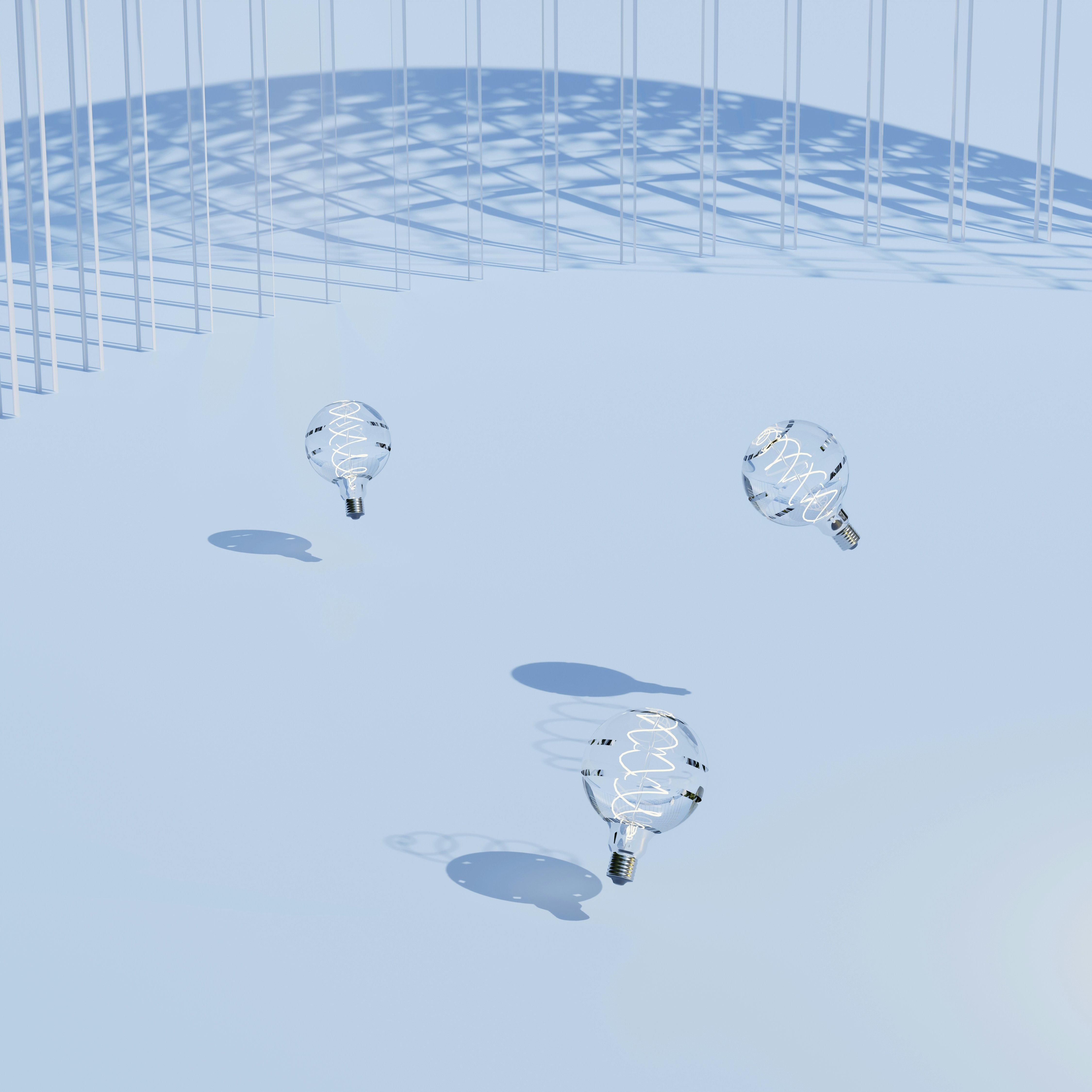 search for solution and insight, play of light and shadow