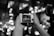 Hands holding a digital camera, with the camera's screen displaying a live scene full of lights and a crowd. The background is blurred with circular bokeh effects, creating a dynamic and lively atmosphere.