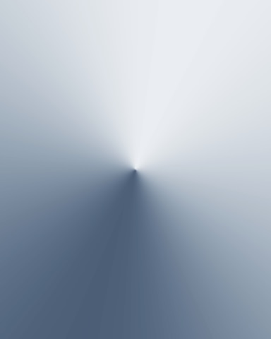 A gradient-based image featuring a burst of light emanating from the center at the bottom. The light gradually transitions from dark blue to light blue, creating a cone-like, symmetrical shape that expands upward and outward.