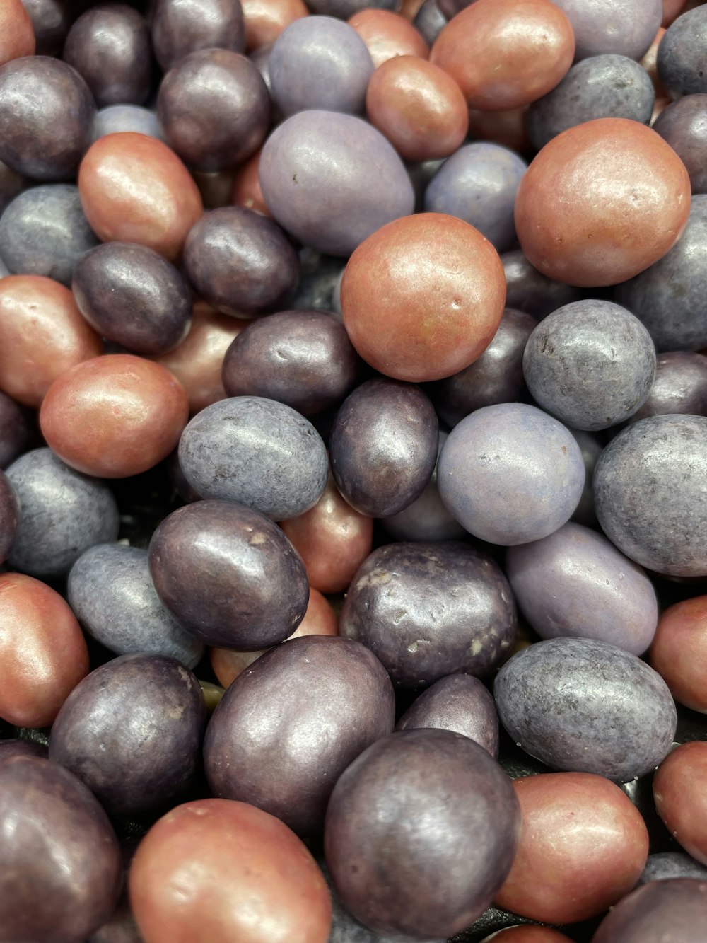 a close up of a bunch of nuts