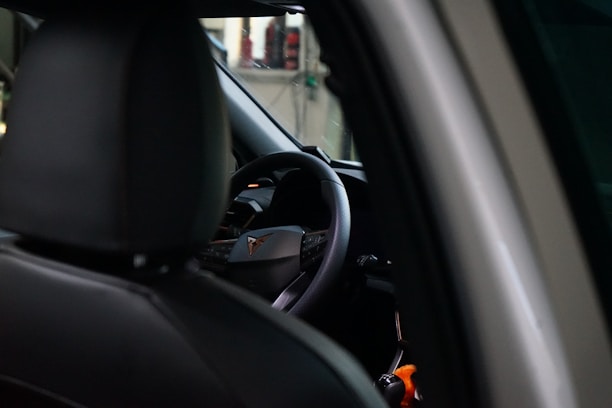 Image of a clean and comfortable taxi interior with a welcoming atmosphere.