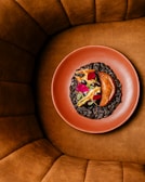 An authentic local dish beautifully presented on a table.