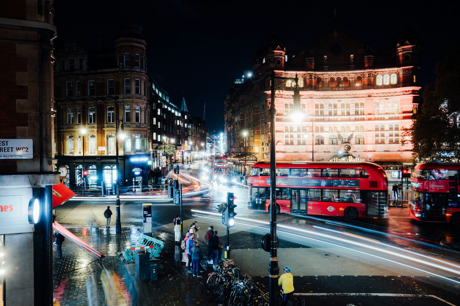 A cinematic still from a vibrant London street event, capturing dynamic movement and rich colors with sharp 4K clarity.