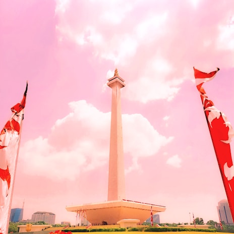 A scenic view of a national monument symbolizing unity and progress.