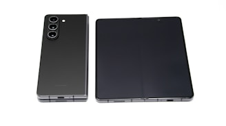 the back and side of a cell phone