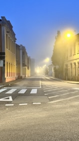 A quiet city street, empty of homeless; but full of hope that the change can live on.