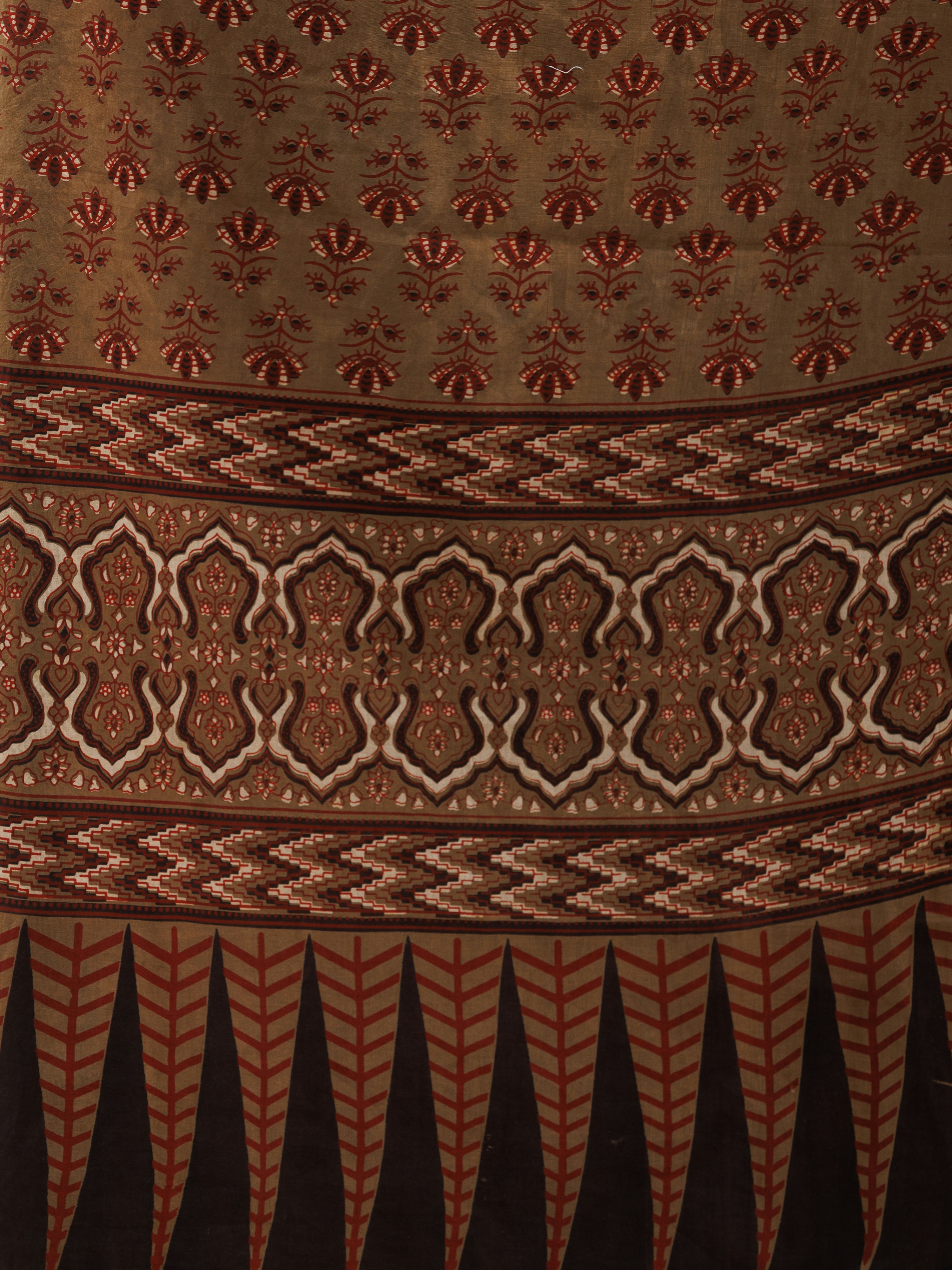 a close up of a wall with a pattern on it