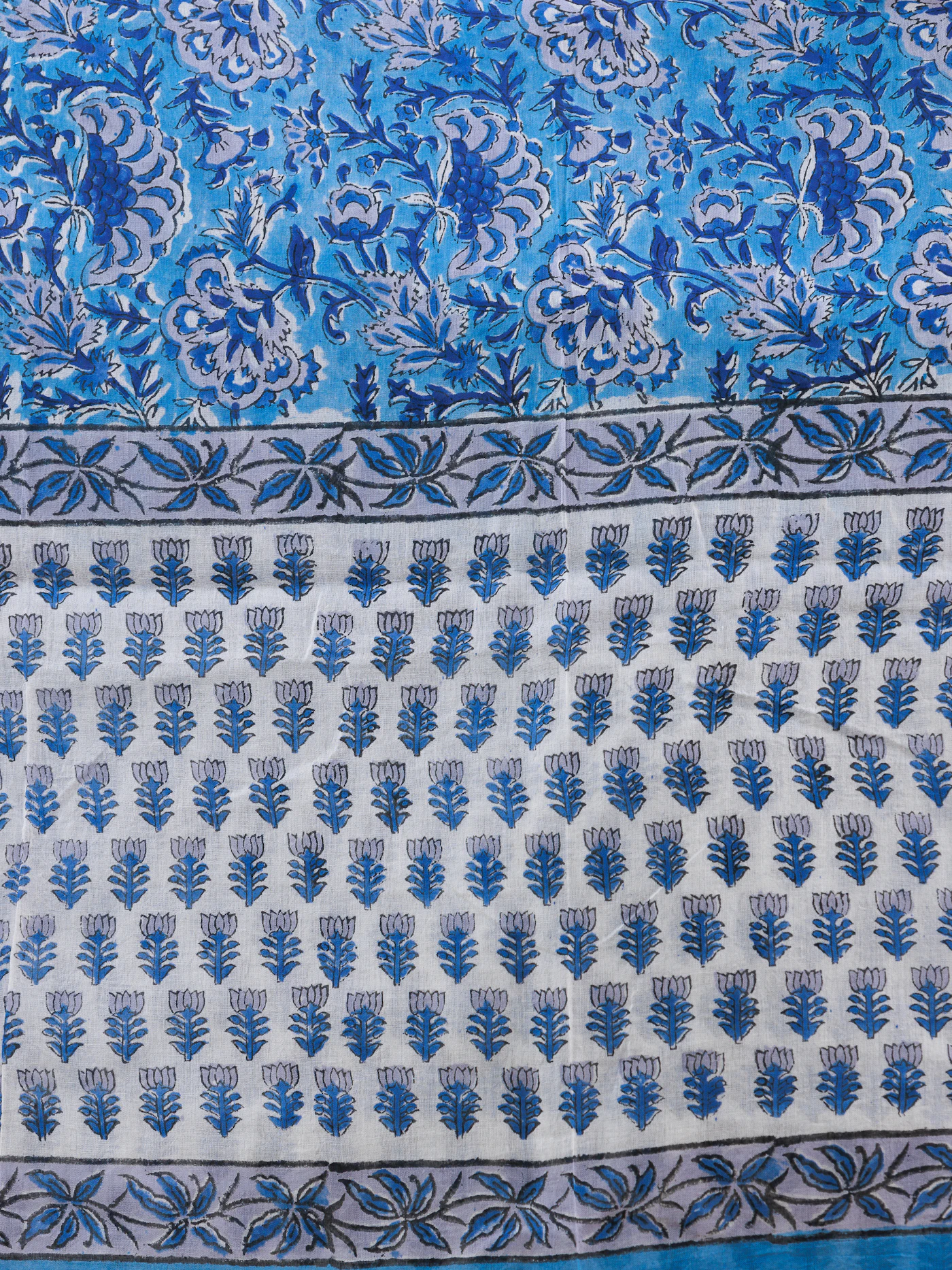 Ajrakh Reversible Cotton Quilt
