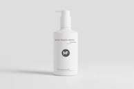 Hands holding a clean, modern faced front product against a soft neutral background.