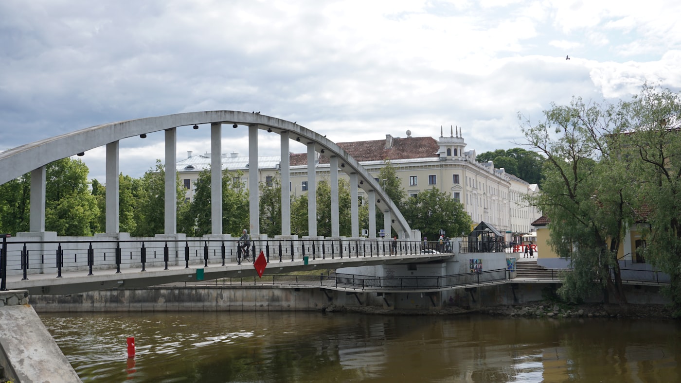 Tartu Rathaus und Altstadt