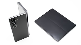 the back and side of a cell phone