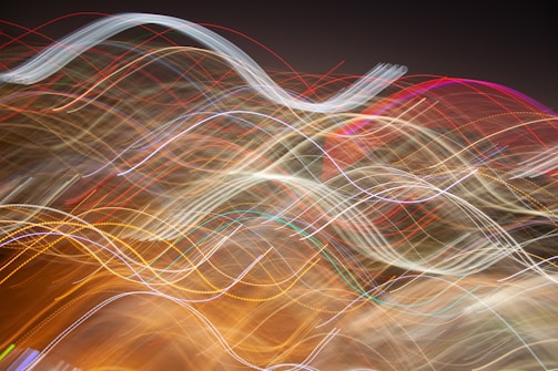 A dynamic visual representation of an interactive experience.
