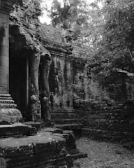 Vibrant screenshot of a puzzle adventure game featuring mysterious ancient ruins.