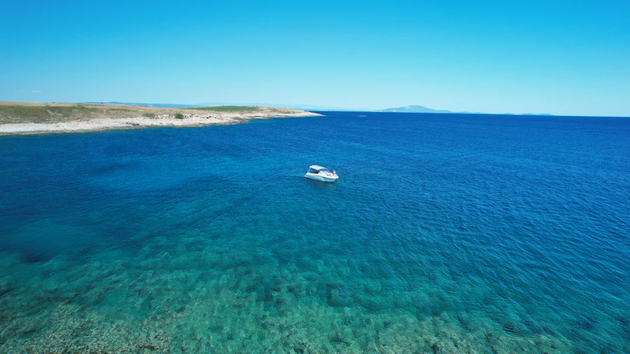 Sunj Beach swim — better than any Greek island, sorry
