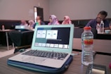 A picture of my research project presentation.