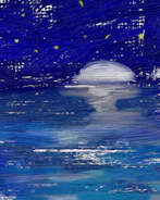 A serene digital artwork of a kundali chart glowing softly on a smartphone screen.