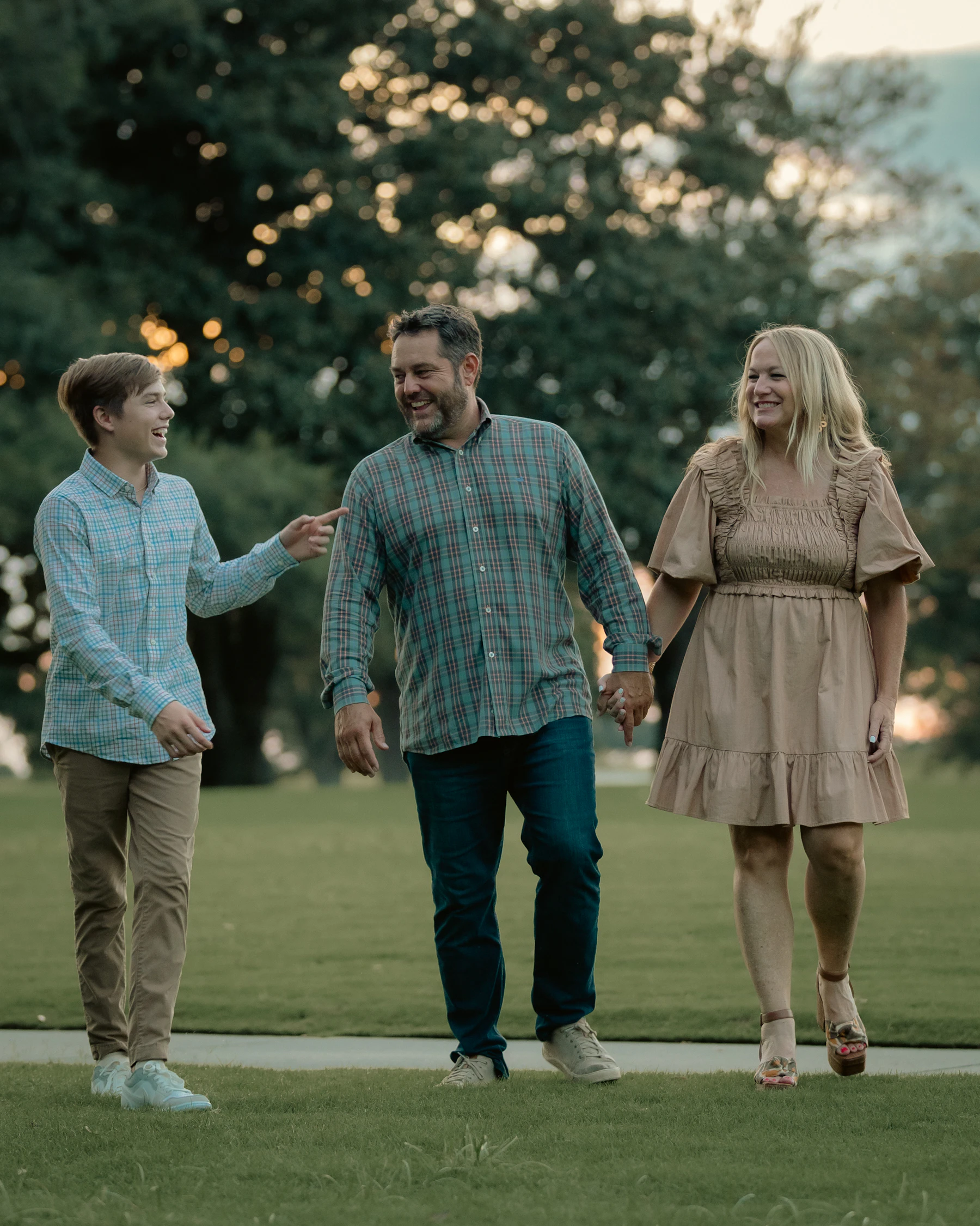Family spending time together
