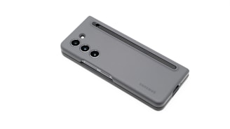 Samsung S25 Ultra case showcasing rugged protection and S Pen holder.