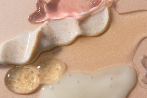 Soap on pink surface