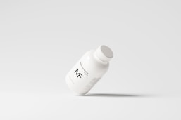 A minimalist design representing digital marketing services for healthcare.