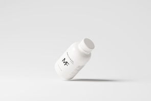 An engaging visual of pharmaceutical branding materials.