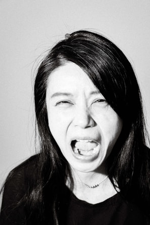 An expressive portrait capturing deep emotions.