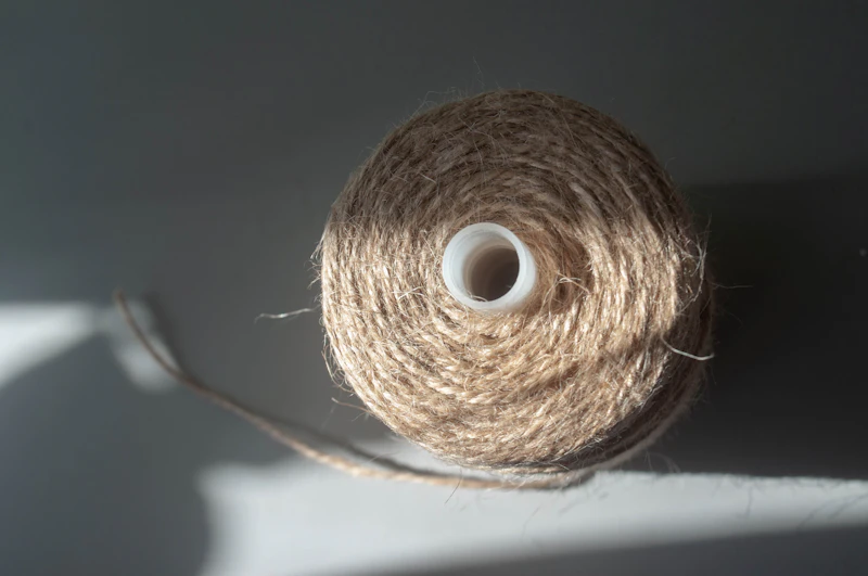 Natural plant fiber, like the fique used in Terra 203 rugs