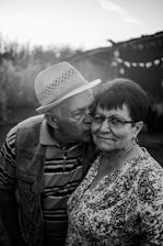 a man and a woman standing next to each other