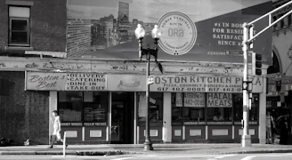 Front view of Boston Appliance Co storefront at 3235 Satellite Blvd NW in Duluth, GA.