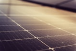 a close up of a solar panel on a table