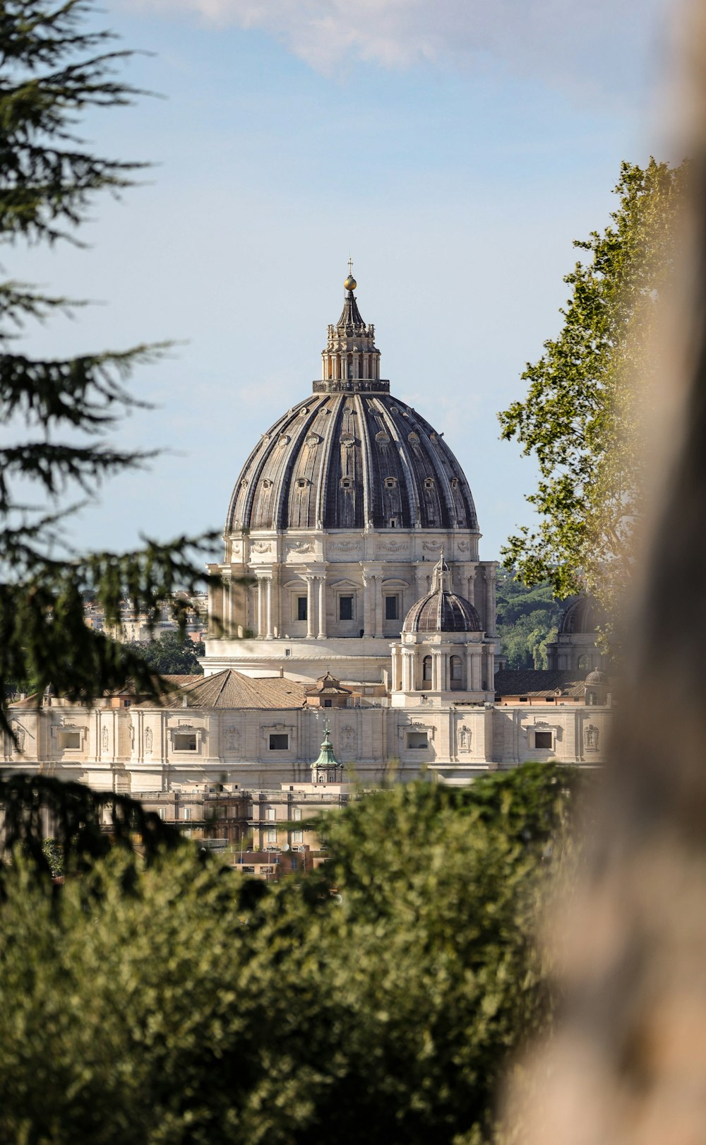 a large building with a dome on top of it