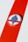 A close-up view of an emblem featuring a stylized blue cobra on a white circle with a red background. The word 'COBRA' is written below the snake in bold, red letters. The emblem is set against a bright orange stripe that contrasts with the white base color.