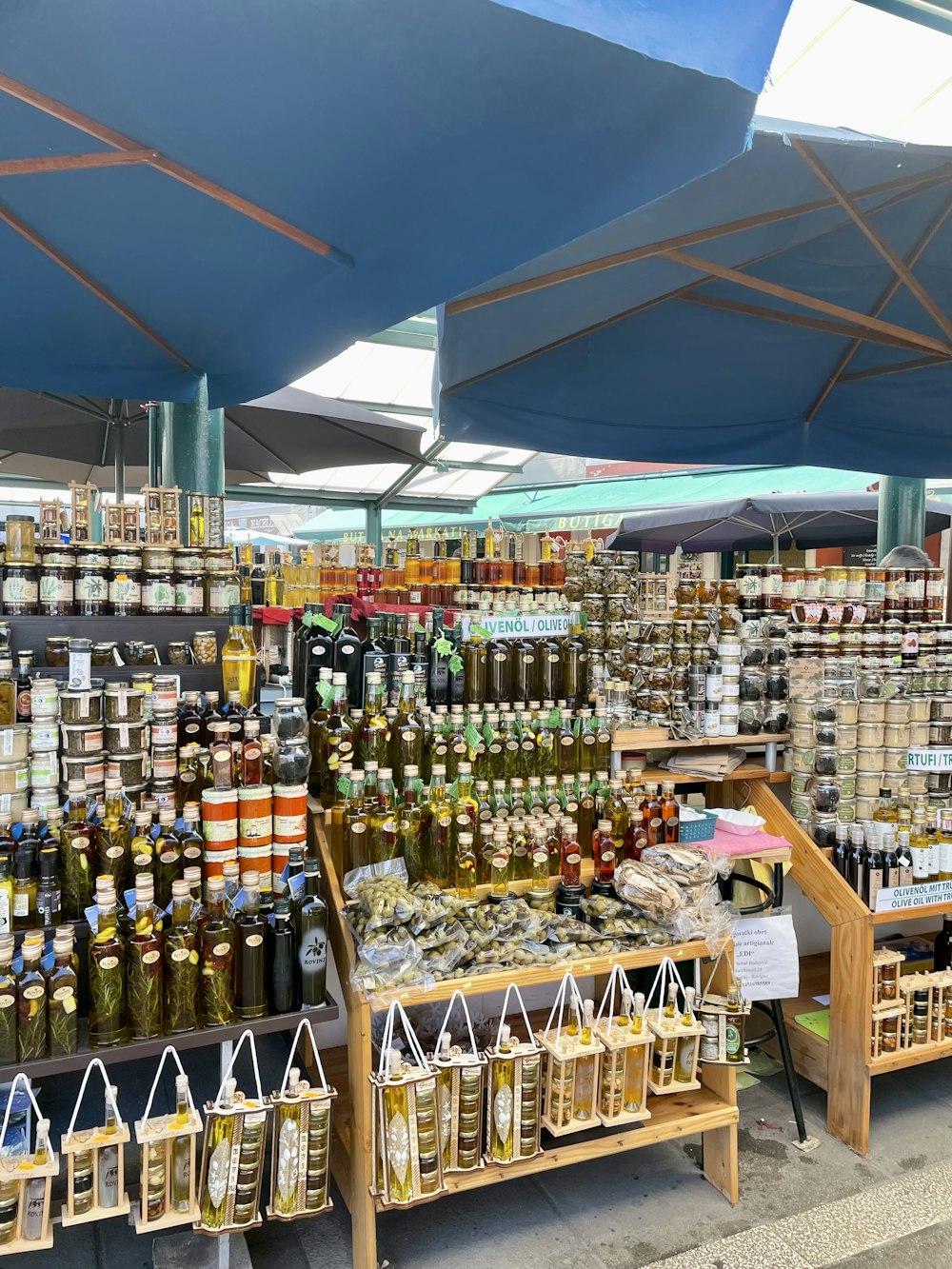 a store filled with lots of bottles of alcohol