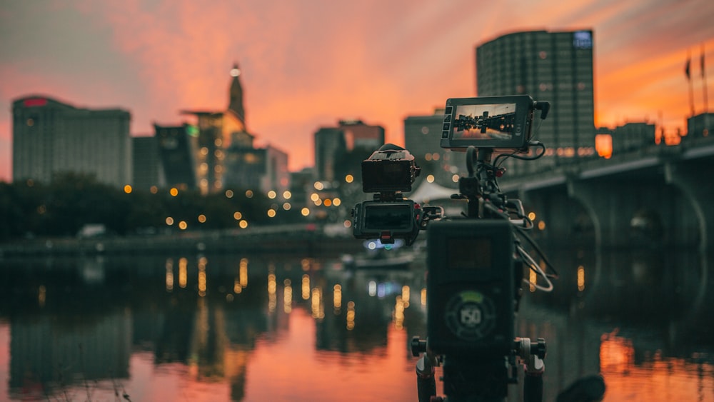 a view of a city from across a river